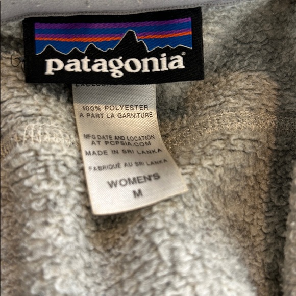 Patagonia Women’s Better Sweater Vest Natural Feather Grey Size Medium - Picture 5 of 6